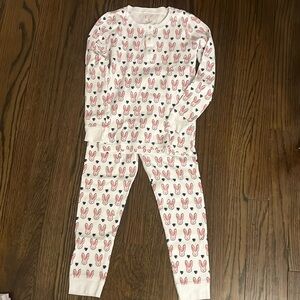Roller Rabbit size 10 bunny pajamas.